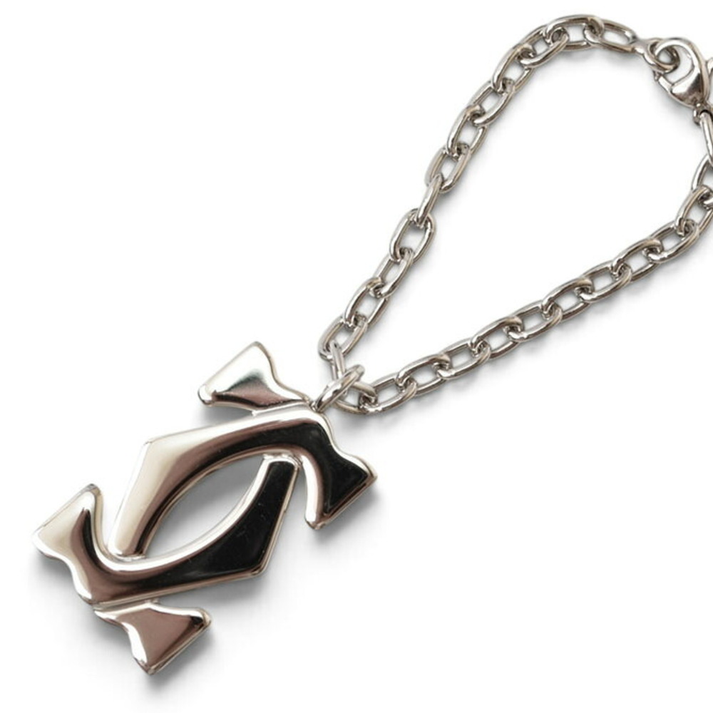 Cartier bag charm keychain 2C pendant top for men and women